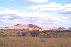 Hills in Tsavo West.